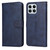 For Honor X8 / X30i / Play6T Pro JSM Calf Texture Leather Phone Case(Blue)
