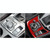 Car Carbon Fiber Handbrake Panel Decorative Sticker for Mazda CX-5 2017-2018, Right Drive (Red)
