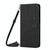For Xiaomi Redmi Note 11 Pro Global Skin Feel Heart Pattern Leather Phone Case with Lanyard(Black)