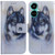For Tecno Camon 19 Pro 5G Coloured Drawing Leather Phone Case(White Wolf)