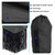 Horsetail Anti Mosquito Anti-Dirty Protection Bag(Blue)
