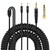 ZS0228 Headphone Audio Cable for HIFIMAN HE400i HE560 1000 (Black)