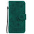 For Nokia G11 Plus Butterfly Rose Embossed Leather Phone Case(Green)