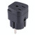 Portable Three-hole US to EU Plug Socket Power Adapter