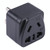 Portable Universal Five-hole WK to US & Mexico Three-pin Plug Socket Power Adapter