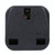 Portable UK to US & Mexico Three-pin Plug Socket Power Adapter