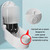 Kuaierte Automatic Induction Spray Sterilizer Wall Mounted Soap Dispenser, Color: K4504 Spray White
