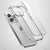 For iPhone 14 PC + TPU Full Coverage Shockproof Phone Case (Transparent Blue)