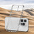 For iPhone 14 PC + TPU Full Coverage Shockproof Phone Case (Transparent)