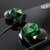 QKZ AK2 Sports In-ear Wired HiFi Sound Heavy Bass 3.5mm Earphone with Mic(Green)