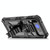 For Samsung Galaxy Z Flip4 5G Armor Shockproof TPU + PC Magnetic Protective Phone Case with Holder(Silver)