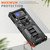 For Samsung Galaxy Z Flip4 5G Armor Shockproof TPU + PC Magnetic Protective Phone Case with Holder(Silver)