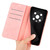 For Honor Magic4 Pro Retro-skin Magnetic Suction Leather Phone Case(Pink)