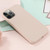For iPhone 14 Pro Shockproof Silicone Magsafe Case(Sand Pink)