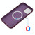 For iPhone 14 Pro Shockproof Silicone Magsafe Case(Plum Color)