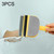 3PCS Sanitary Wall Cleaning Brush Bathroom Tile Brush(Yellow)