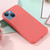 For iPhone 14 Plus Shockproof Silicone Magsafe Case (Pink Orange)