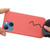 For iPhone 14 Plus Shockproof Silicone Magsafe Case (Pink Orange)