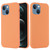 For iPhone 14 Plus Shockproof Silicone Magsafe Case (Gold Orange)
