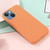 For iPhone 14 Shockproof Silicone Magsafe Case (Gold Orange)