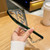 For Samsung Galaxy S22+ 5G Electroplated Frame MagSafe Magnetic Phone Case(Dark Pink)