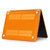 Laptop Matte Style Protective Case For MacBook Pro 13.3 inch A2338 2022(Orange)