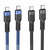 hoco U110 60W USB-C / Type-C to USB-C / Type-C Charging Data CableLength1.2m(Black)