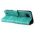 For OPPO Realme C11 2021 / C20 Embossed Sunflower Leather Phone Case(Green)