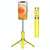 Bluetooth Remote Control Tripod Selfie Stick (Yellow)