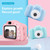 X2S 2.0 Inch LCD Screen Mini Children Camera Digital Camera, For:800W+32G Memory Card+Card Reader+Cartoon Sticker(Green)