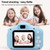 X2S 2.0 Inch LCD Screen Mini Children Camera Digital Camera, For:800W+32G Memory Card+Card Reader+Cartoon Sticker(Green)