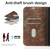 For iPhone 13 Pro Max Wireless Charging Magsafe Leather Phone Case (Coffe)