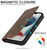 For iPhone 13 Pro Max Wireless Charging Magsafe Leather Phone Case (Coffe)