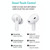 ETE-13 Mini Binaural Stereo Bluetooth 5.0 Sports Earphones (Black)