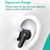 ETE-13 Mini Binaural Stereo Bluetooth 5.0 Sports Earphones (Black)