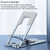 LK022 Portable Foldable Desktop Phone Holder (Grey)