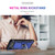 For Samsung Galaxy Z Flip4 Shockproof TPU + PC Phone Case with Holder(Blue)
