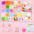 25 Grid  Acrylic Beaded Kids DIY Necklace Bracelet Toys(Colorful Beads)