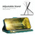 For Samsung Galaxy S21 FE 5G Diamond Lattice Zipper Wallet Leather Flip Phone Case(Green)