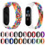 For Xiaomi Mi Band 7 Adjustable Nylon Braided Elasticity Watch Band(Pink)