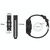 For Garmin Fenix 5 22mm Solid Color Silicone Watch Band(Grey)