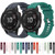 For Garmin Fenix 6 Pro GPS 22mm Solid Color Silicone Watch Band(Rock Cyan)