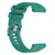 For Garmin Forerunner 955 22mm Solid Color Silicone Watch Band(Green) For Garmin Forerunner 955 22mm Solid Color Silicone Watch Band(Green)
