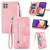 For Samsung Galaxy A22 5G Embossed Flower Shockproof Leather Phone Case(Pink) For Samsung Galaxy A22 5G Embossed Flower Shockproof Leather Phone Case(Pink)