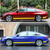 D-655 Universal Car Modified Decorative Sticker(Yellow)