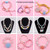 24 Grid Acrylic Beaded Kids DIY Necklace Bracelet Toys(Crystal No. 2)