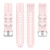 For Garmin Fenix 6 Pro GPS 22mm Solid Color Silicone Watch Band(Pink)