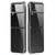 For Samsung Galaxy Z Flip4 PC Folding Electroplating Transparent Phone Case(Gold)