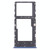 SIM Card Tray + Micro SD Card Tray for TCL Plex T780H(Blue)