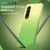 For Samsung Galaxy Z Fold4 Colorful Gradient Tempered Film Integrated Phone Case(Green)